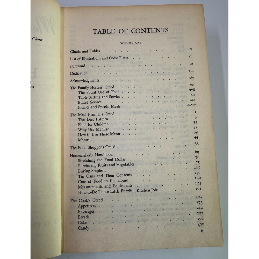 Vintage Meta Given's Modern Encyclopedia of Cooking Vol 1 & 2 Cookbook Set 1950s - Picture 11 of 16